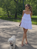 Sowan | Vestido Mini con Capas de Volantes y Corte Relajado
