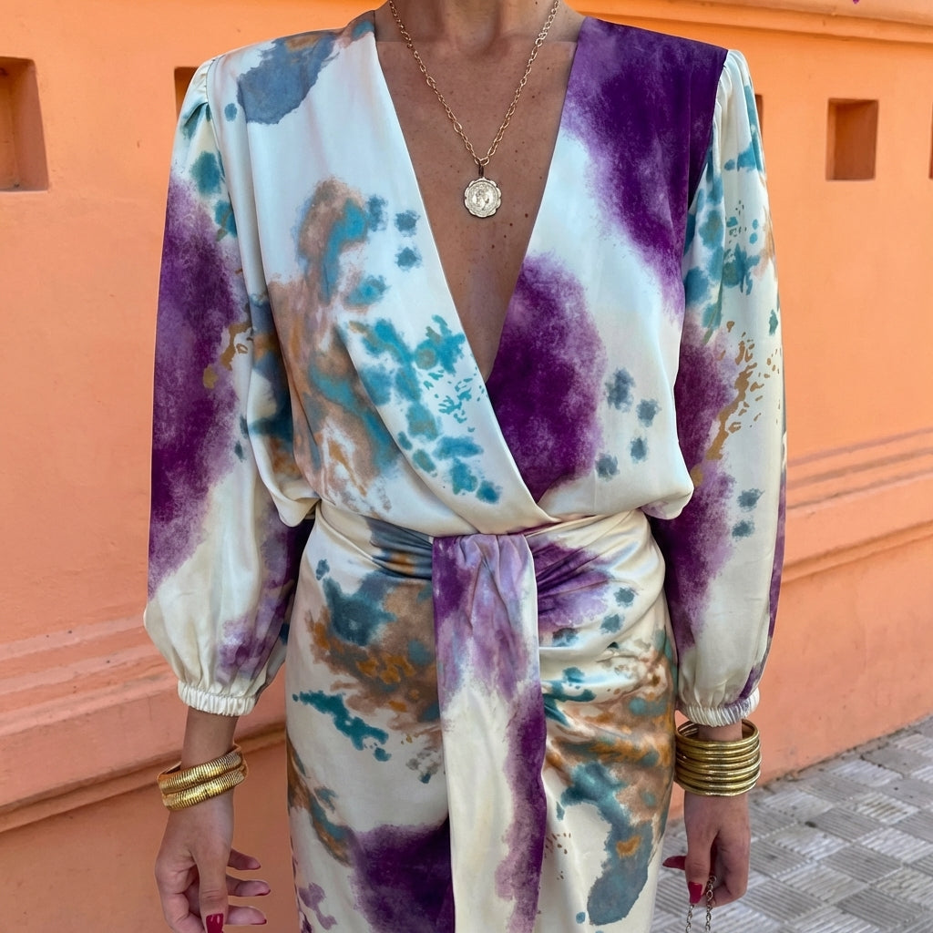 Sofía | Vestido primaveral sofisticado de dos piezas