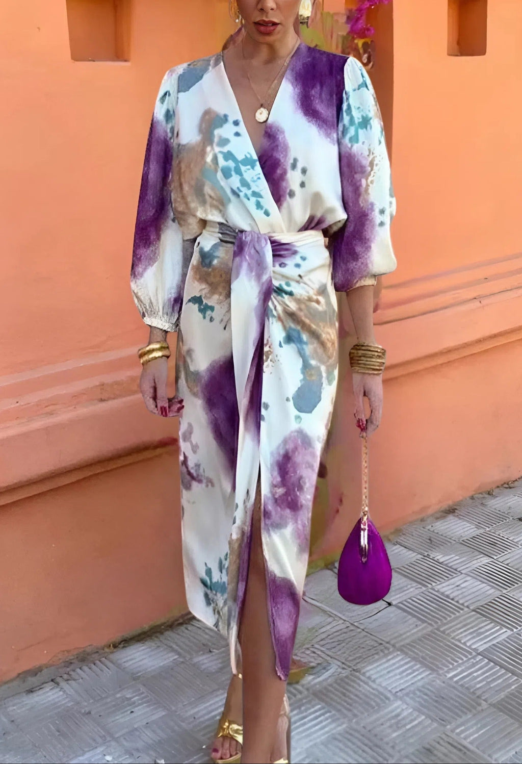 Sofía | Vestido primaveral sofisticado de dos piezas